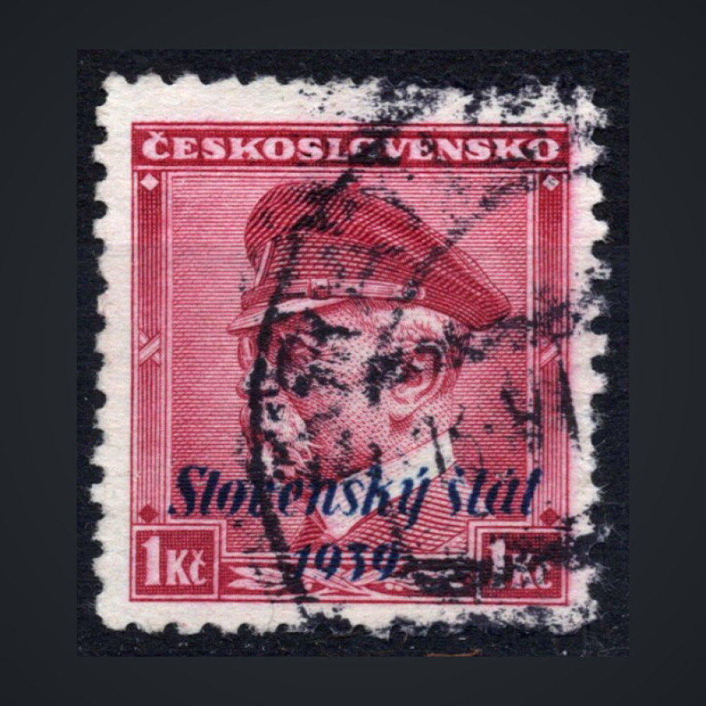 Briefmarke Slowakischer Staat, Pof.12 (Mi. 12)#, 1Kc