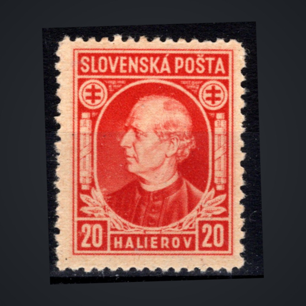 Známka Slovenský štát, Pof.27**, 20H