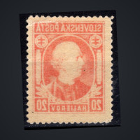 Stamp Slovak state, Pof.27 (Mi. 37), MH, 20H