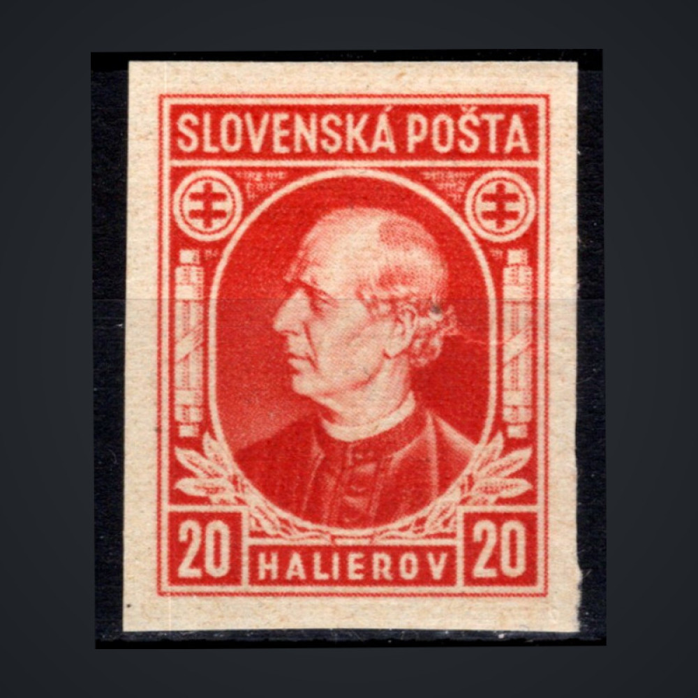 Známka Slovenský štát, Pof.27N*