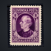 Stamp Slovak state, Pof.28 (Mi. 38), MH, 30H