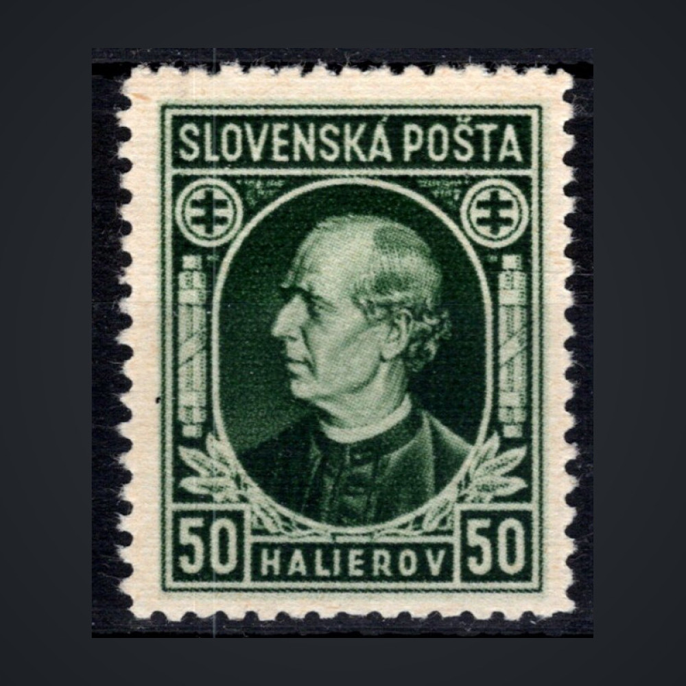 Stamp Slovak state, Pof.29 (Mi. 39), MNH, 50H