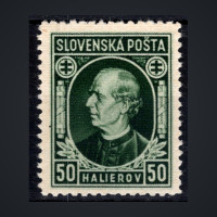 Stamp Slovak state, Pof.29 (Mi. 39), MNH, 50H