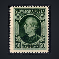 Stamp Slovak state, Pof.29 (Mi. 39), MH, 50H