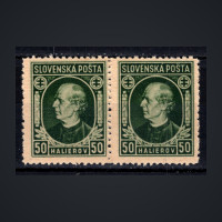 Block of 2 Slovak state, Pof.29 (Mi. 39), MNH, 50H
