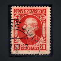 Stamp Slovak state, Pof.27 (Mi. 37), Used #, 20H