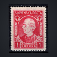 Stamp Slovak state, Pof.30 (Mi. 40), MH, 1Ks