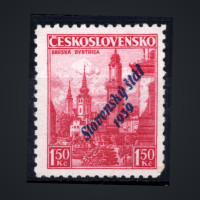 Stamp Slovak state, Pof.14 (Mi. 14), MNH, 1.50Kč
