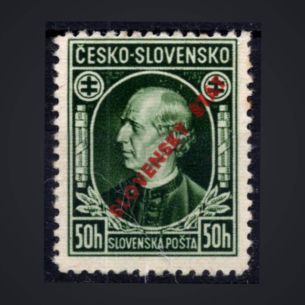 Známka Slovenský štát, Pof.23A**, 50H