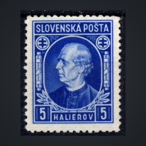 1939 – A. Hlinka – Slovenská pošta – II. (bez průsvitky)