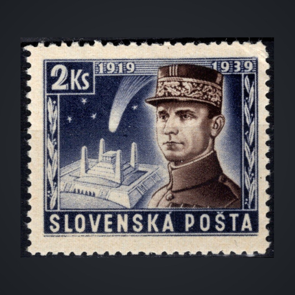 Známka Slovenský štát, Pof.37*, 2Ks