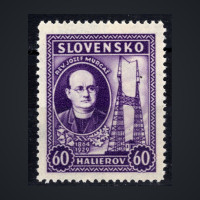 Známka Slovenský štát, Pof.38Y**, 60H
