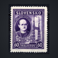 Známka Slovenský štát, Pof.38Y*, 60H