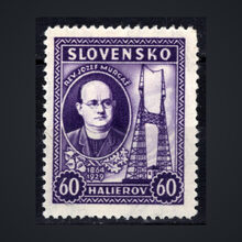 Známka Slovenský štát, Pof.38Y*, 60H