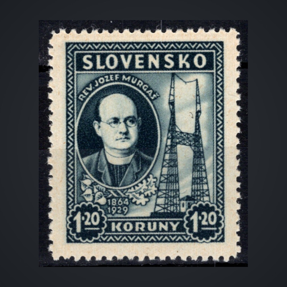Známka Slovenský štát, Pof.39X**