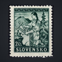 Známka Slovenský štát, Pof.41**, 4Ks