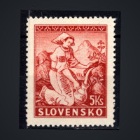 Známka Slovenský štát, Pof.42**, 5Ks