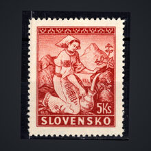 Známka Slovenský štát, Pof.42**, 5Ks