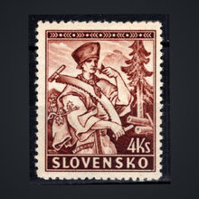 Známka Slovenský štát, Pof.41**, 4Ks