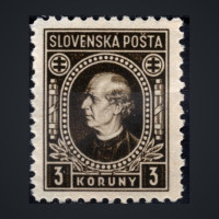 1939 – A. Hlinka – Slovenská pošta – II. (bez průsvitky)