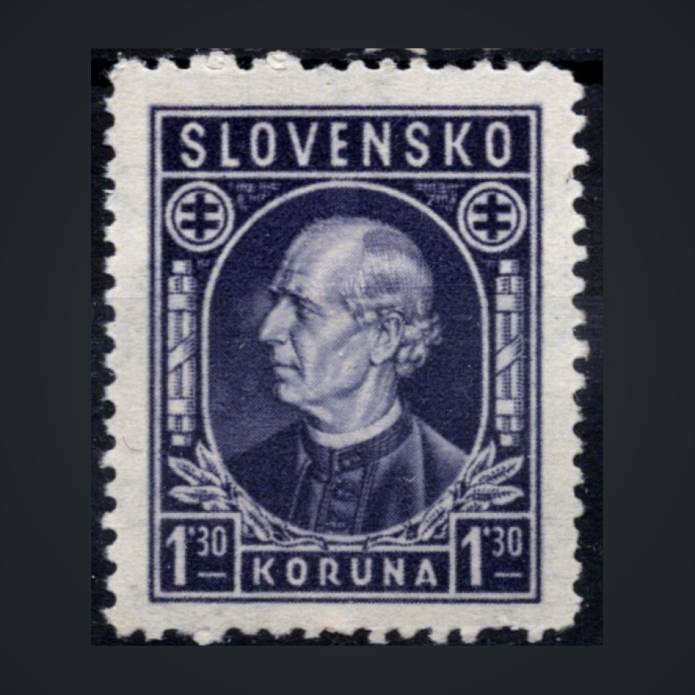 Známka Slovenský štát, Pof.33X**