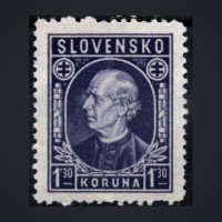 Známka Slovenský štát, Pof.33X**