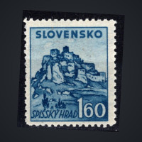 Známka Slovenský štát, Pof.54*, 1.60 Ks