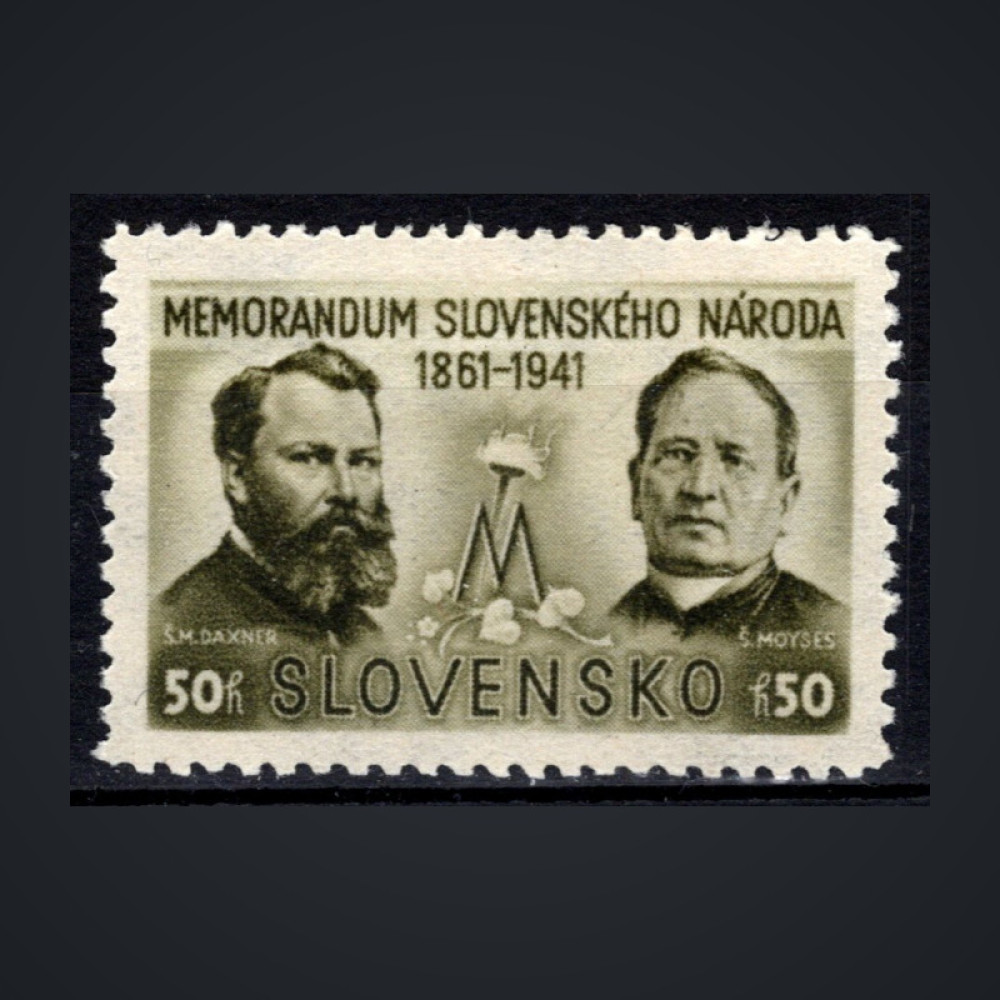 Známka Slovenský štát, Pof.56*, 50H