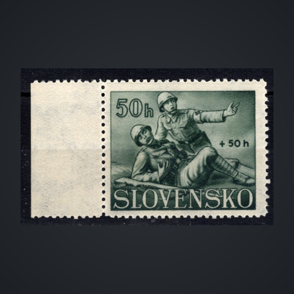 Známka Slovenský štát, Pof.59**, 50+50 H