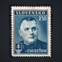 Známka Slovenský štát, Pof.45(*), 2.50+2.50 Ks
