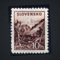 Známka Slovenský štát, Pof.48Y**, 10H