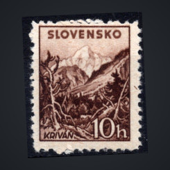 Známka Slovenský štát, Pof.48X**, 10H