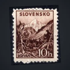 Známka Slovenský štát, Pof.48X**, 10H