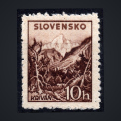Známka Slovenský štát, Pof.48X*, 10H