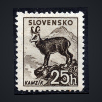 Známka Slovenský štát, Pof.50X**, 25H