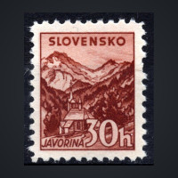 Známka Slovenský štát, Pof.51YD*, 30H