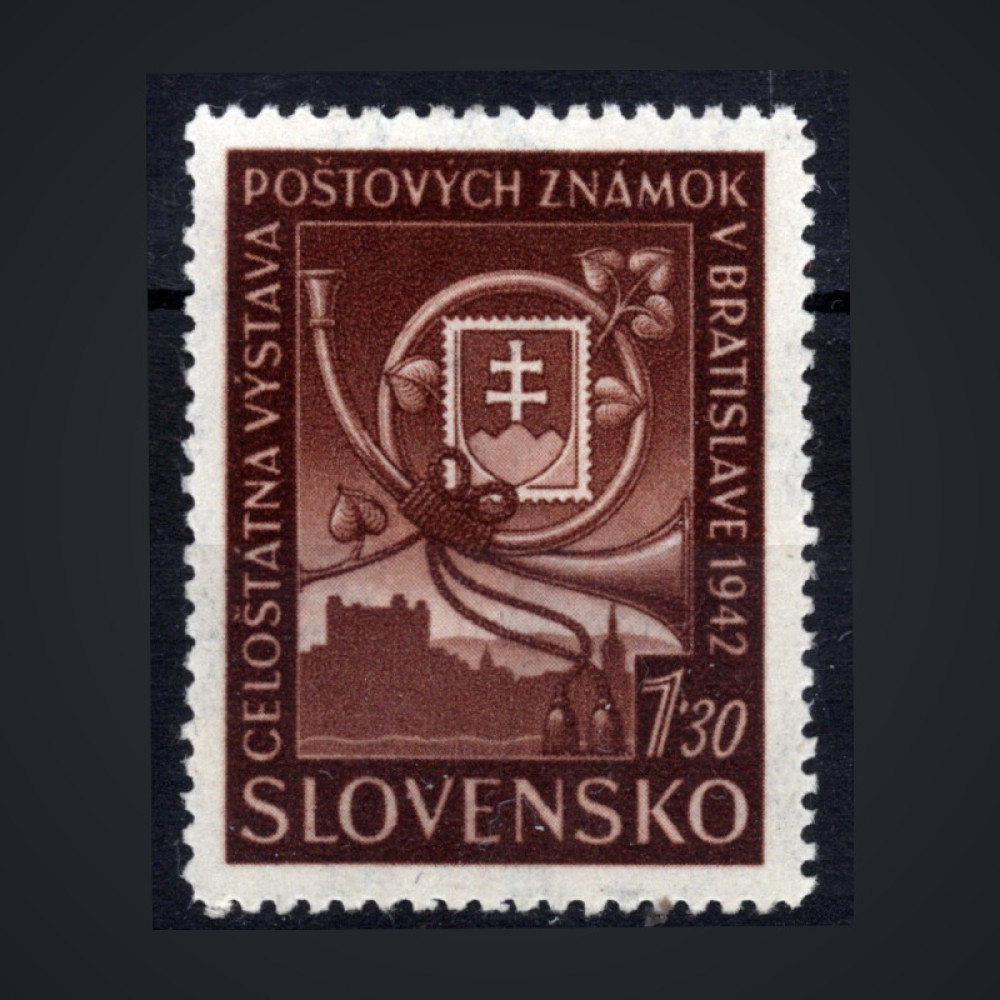 Známka Slovenský štát, Pof.71*, 1.30 Ks