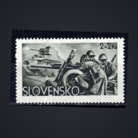 Známka Slovenský štát, Pof.89**, 2+2 Ks
