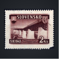Stamp Slovak state, Pof.93 (Mi. 127), MNH, 2Ks