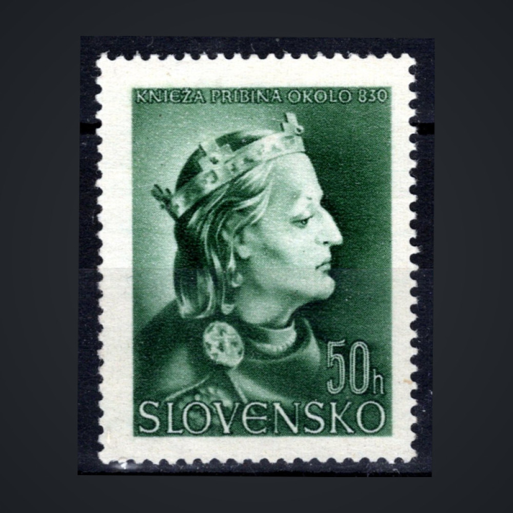 Známka Slovenský štát, Pof.98*, 50H
