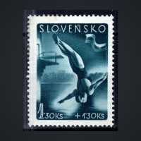 Známka Slovenský štát, Pof.113*, 1.30+1.30 Ks