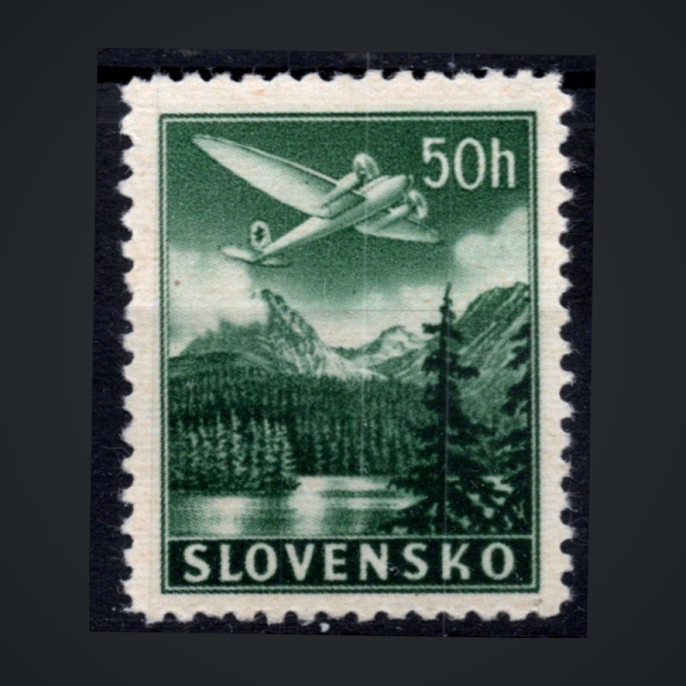 Známka Slovenský štát, Pof.L2**, 50H