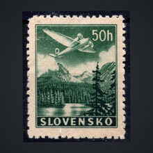 Známka Slovenský štát, Pof.L2*, 50H