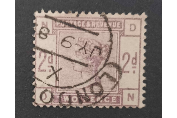 Známka Velká Británie Královna Viktoria, 2d, Sg.189#
