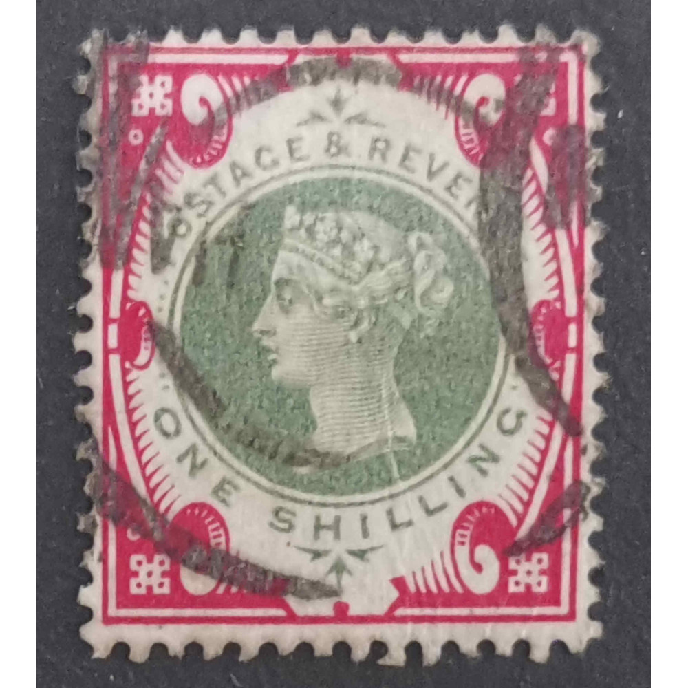 Briefmarke Großbritannien Königin Victoria, 1s, Sg.211, Used/#