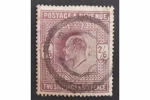 Známka Velká Británie Král Edward VII, 2s6d, Sg.260#