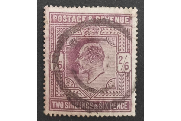 Známka Velká Británie Král Edward VII, 2s6d, Sg.260#