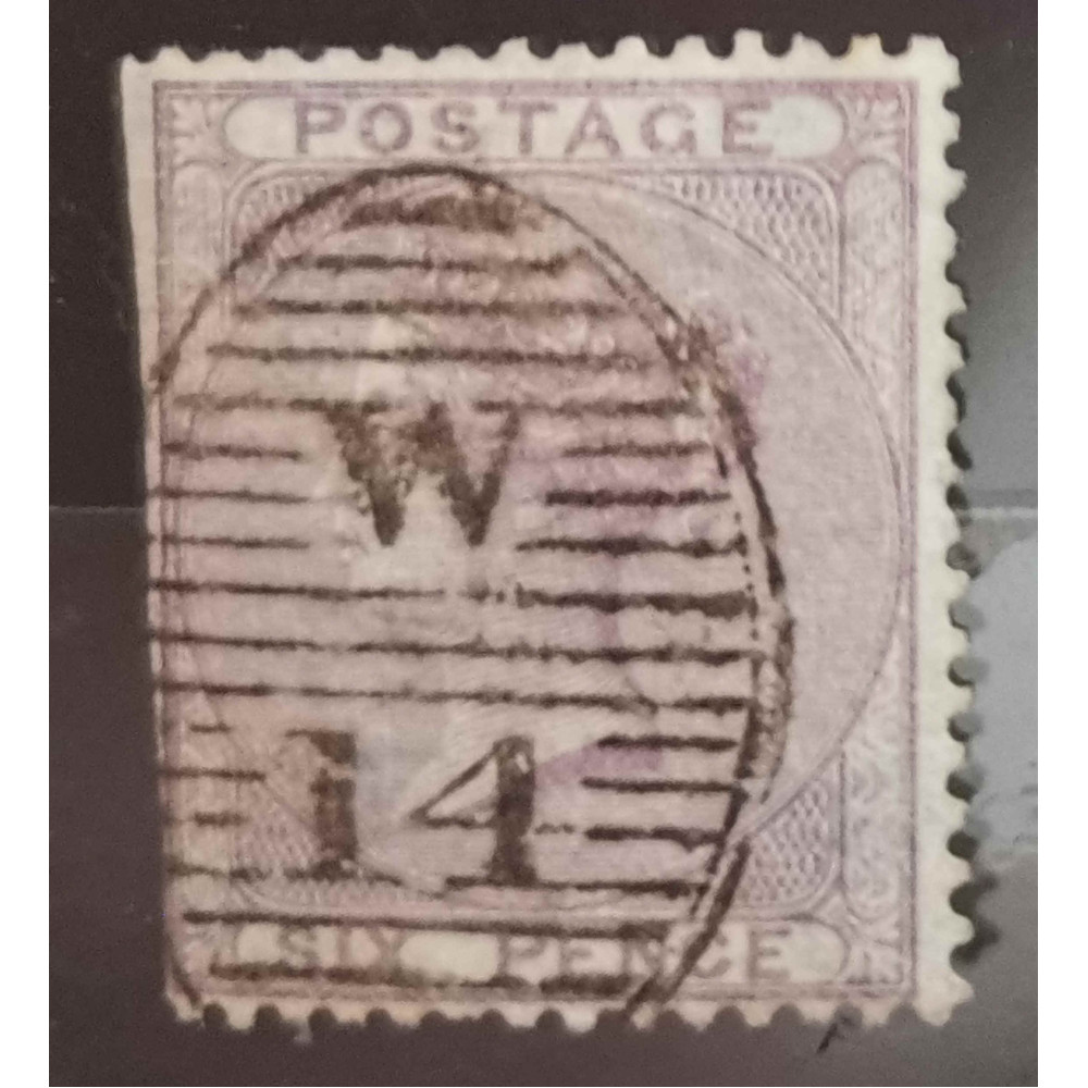 Známka Velká Británie Královna Viktoria, 6d, Sg.70#