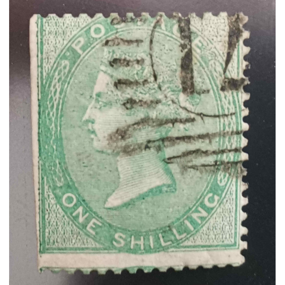 Známka Velká Británie Královna Viktoria, 1s, Sg.72#