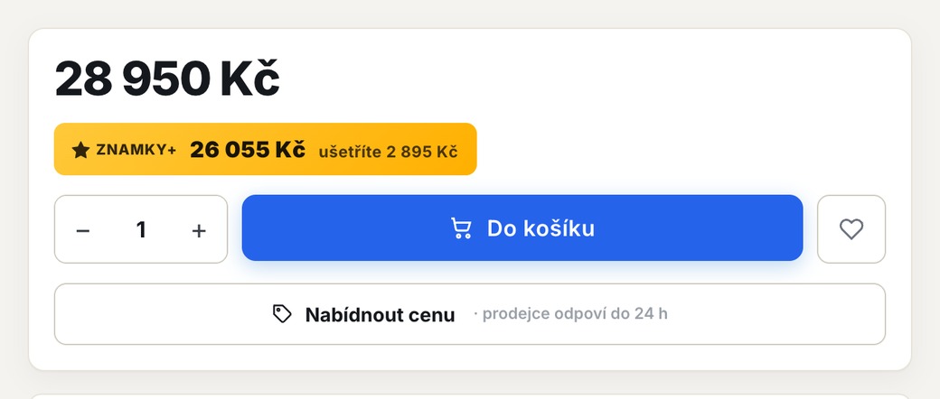 10 % dolů z každé položky